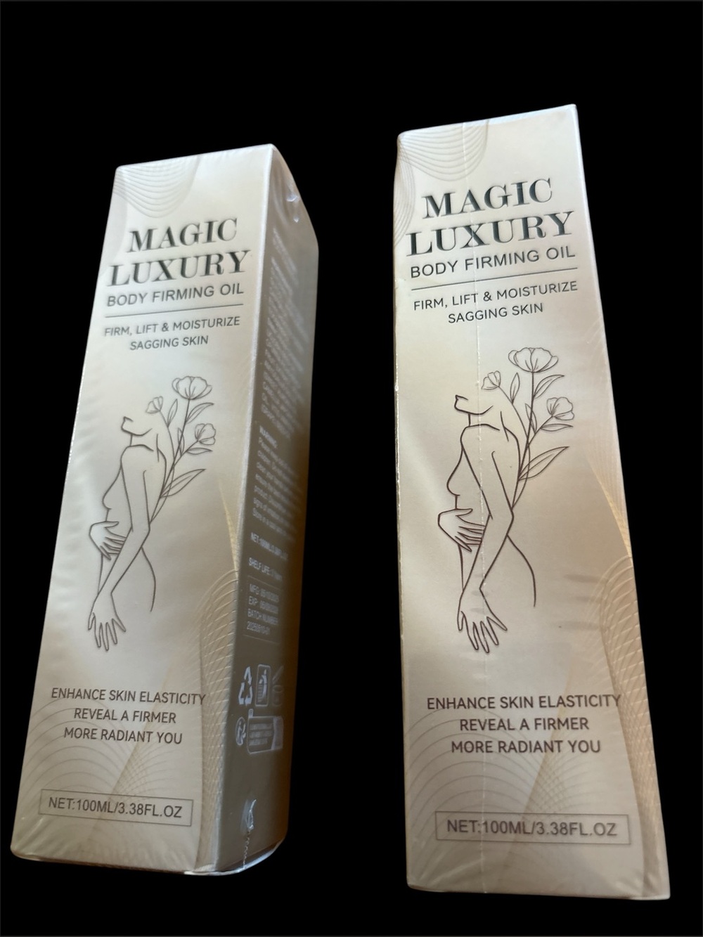 Body Firming Oil — Cream Gold
